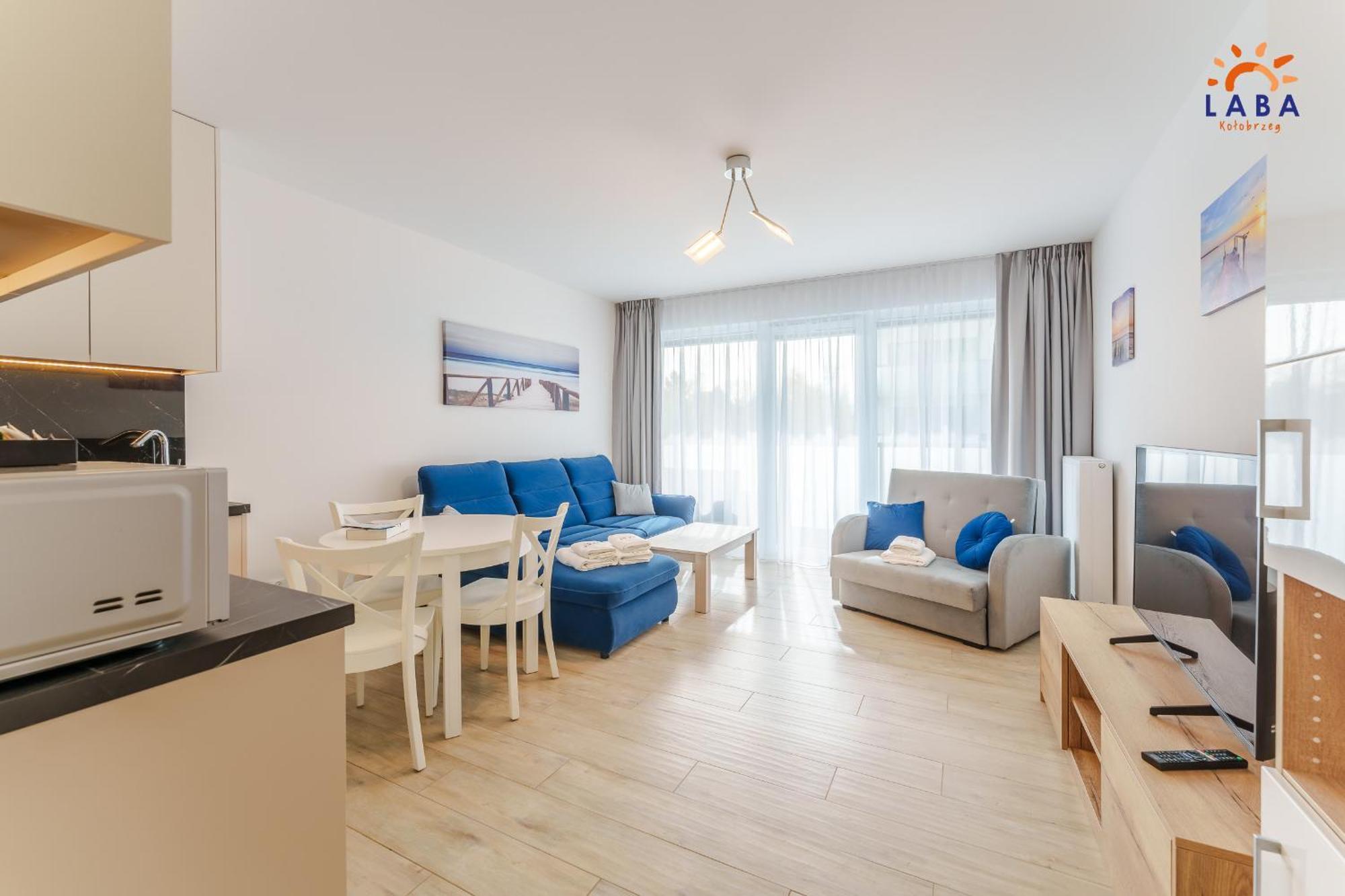 Laba Kolobrzeg Apartamenty Kasprowicza 20Ab 外观 照片